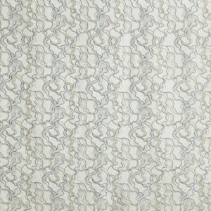 Elodie Fabric from Prestigious Textiles Skylight collection - blue contemporary embroideried