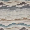 Ophelia Fabric from Prestigious Textiles Skylight collection - blue contemporary printed
