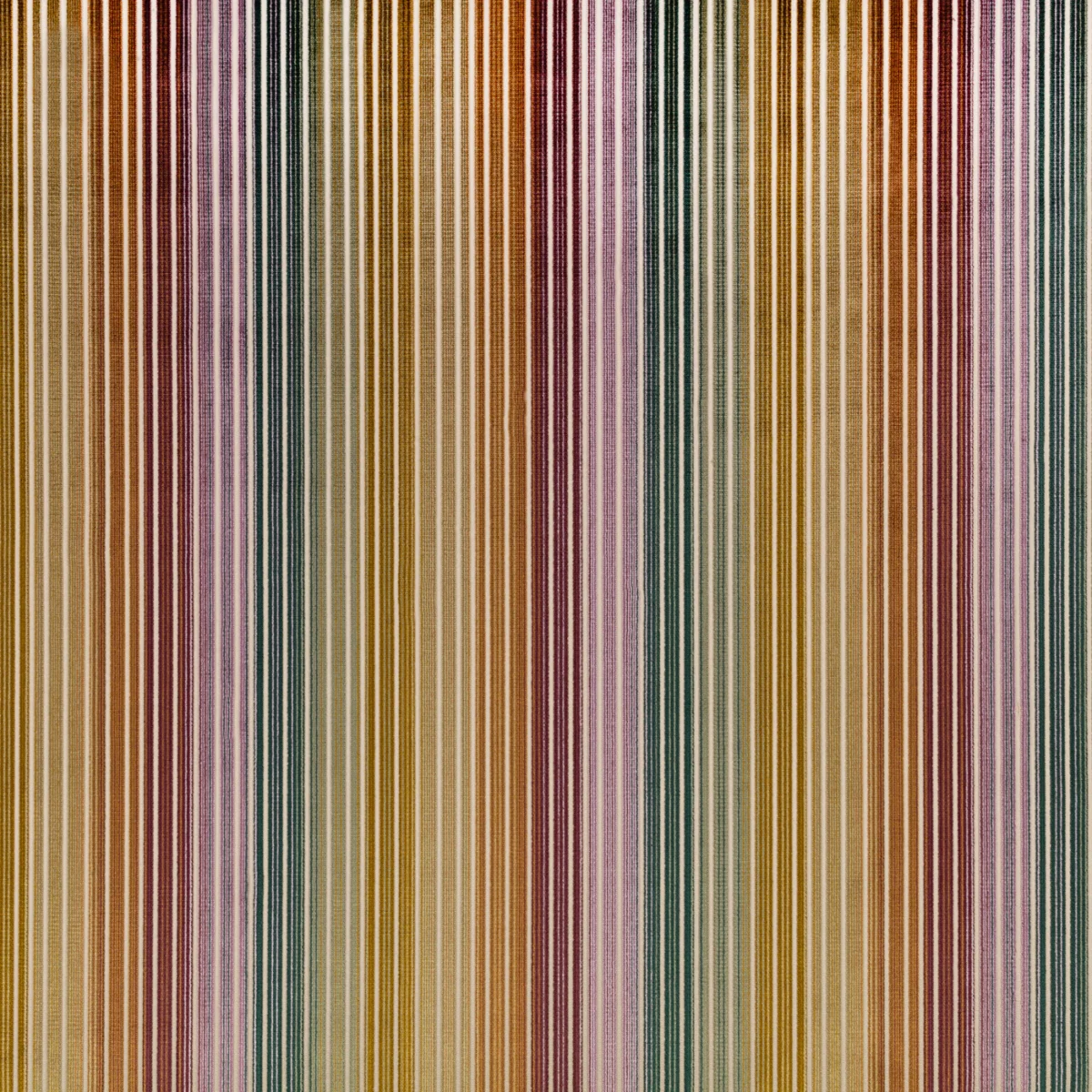Edu Fabric - Fig by Edu Fabric from Romo Zephi collection - purple striped velvet-chenille