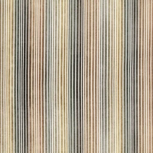 Edu Fabric from Romo Zephi collection - black-grey striped velvet-chenille
