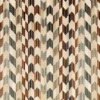 Tabora Fabric from Romo Zephi collection - brown striped velvet-chenille