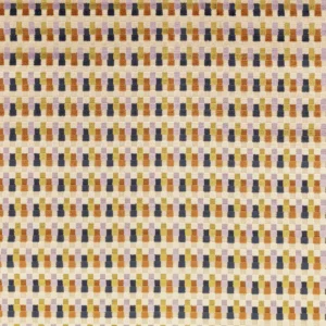 Javi Fabric from Romo Zephi collection - yellow striped velvet-chenille