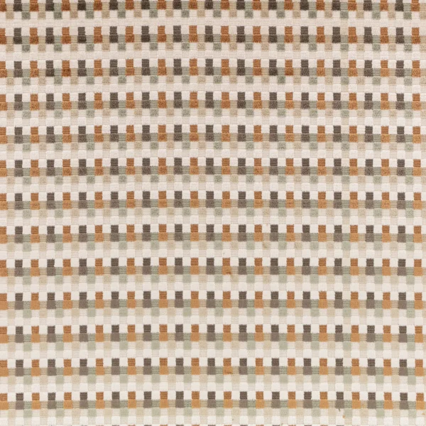Javi Fabric - Copper by Javi Fabric from Romo Zephi collection - blue striped velvet-chenille