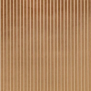 Stria Fabric from Romo Zephi collection - brown striped velvet-chenille