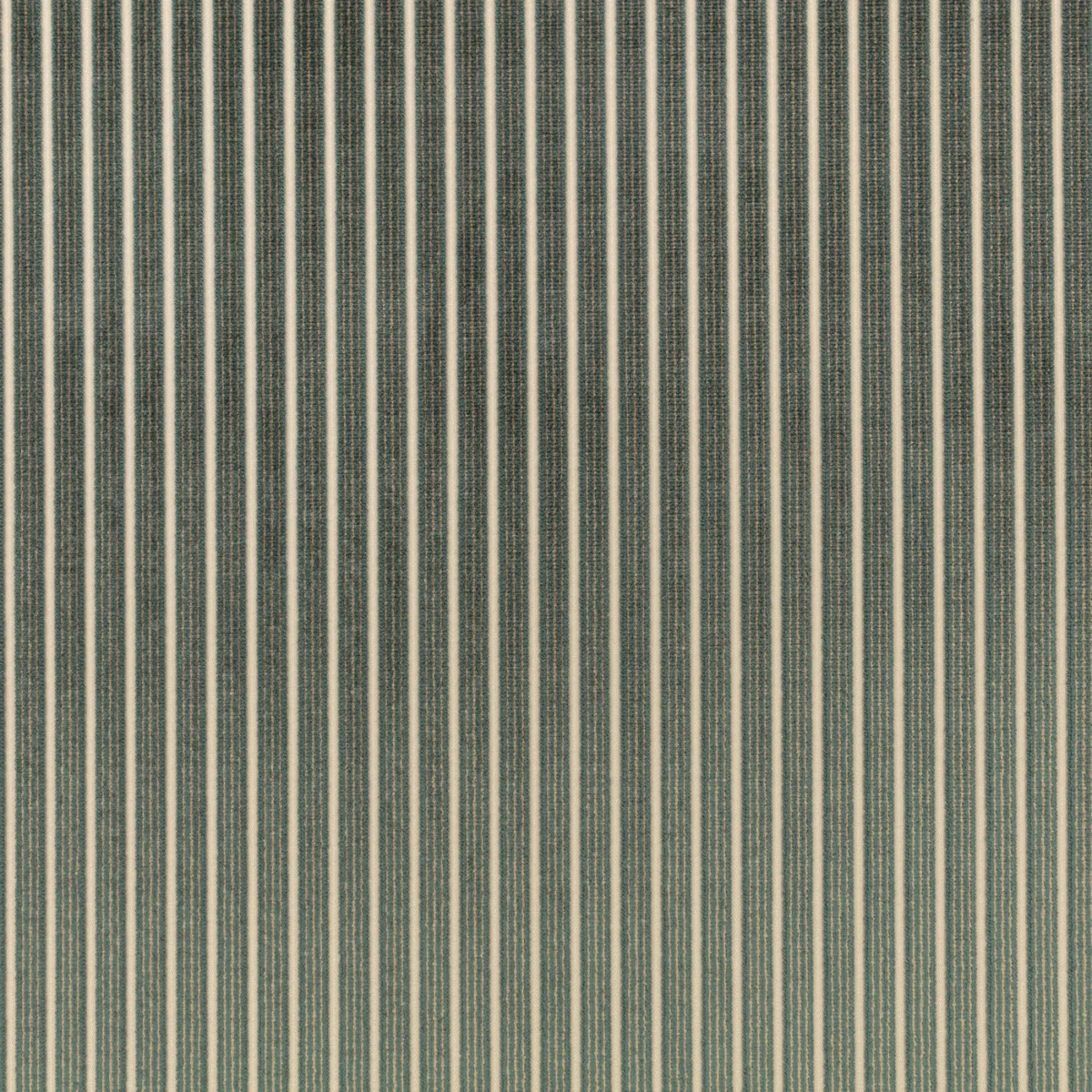 Stria Fabric from Romo Zephi collection - blue striped velvet-chenille
