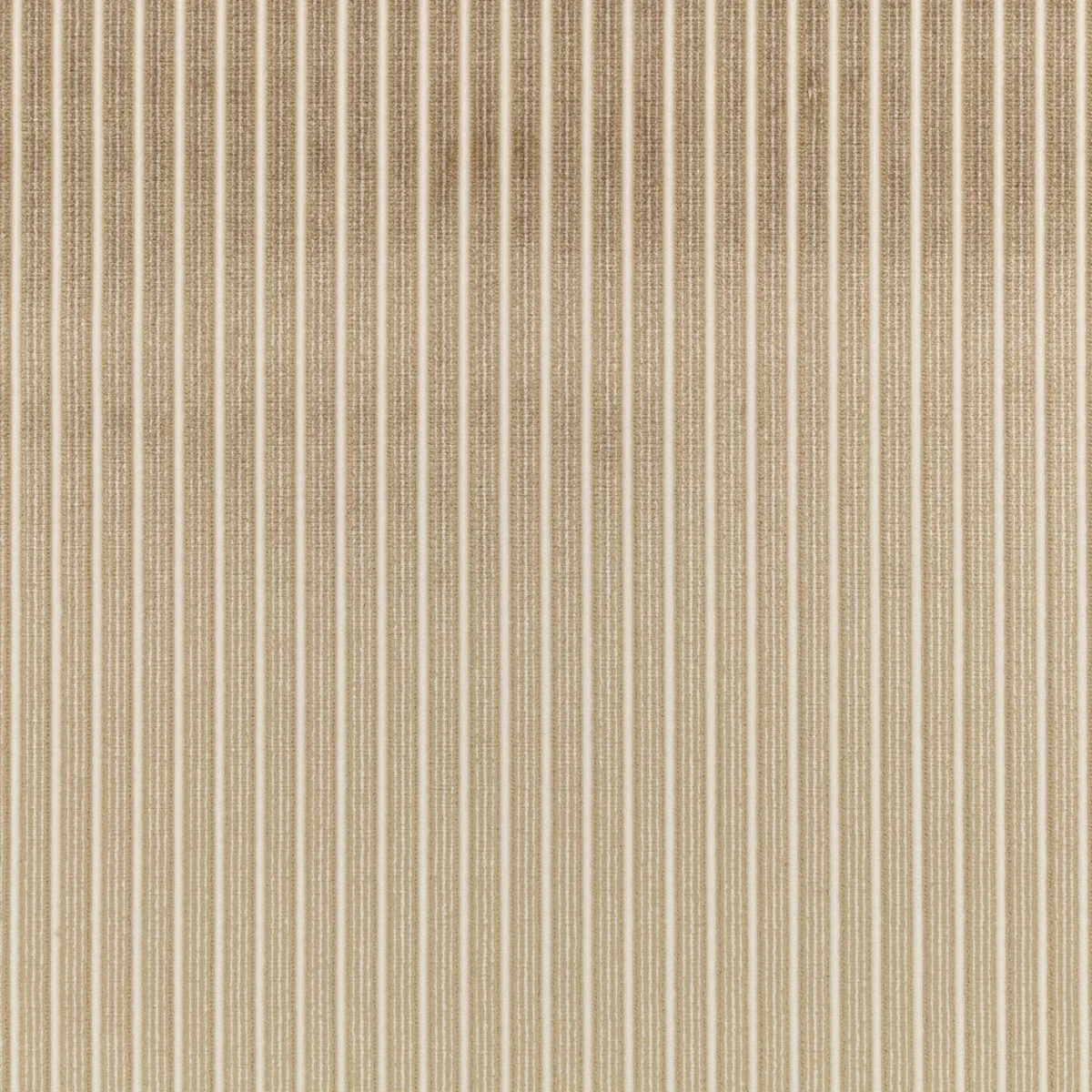 Stria Fabric from Romo Zephi collection - neutral striped velvet-chenille