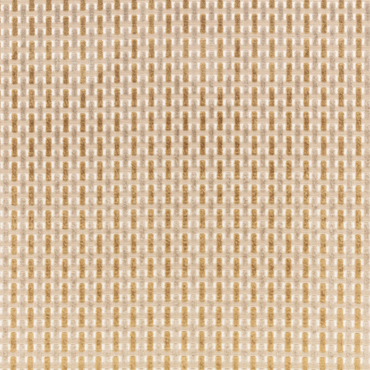 Atiba Fabric - Fudge by Atiba Fabric from Romo Zephi collection - neutral striped velvet-chenille