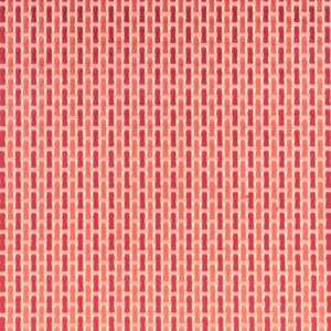 Atiba Fabric from Romo Zephi collection - pink striped velvet-chenille