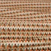 Javi Fabric from Romo Zephi collection - orange striped velvet-chenille