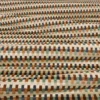 Javi Fabric from Romo Zephi collection - brown striped velvet-chenille