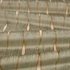 Zephi Fabric from Romo Zephi collection - green striped velvet-chenille