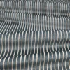 Stria Fabric from Romo Zephi collection - blue striped velvet-chenille