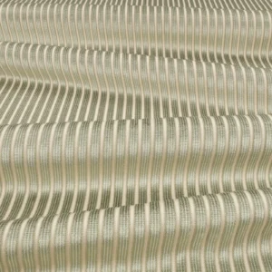 Stria Fabric from Romo Zephi collection - green striped velvet-chenille