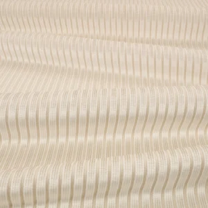 Stria Fabric from Romo Zephi collection - neutral striped velvet-chenille