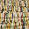 Benito Fabric from Romo Zephi collection - multicolour striped velvet-chenille