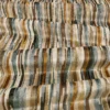 Benito Fabric from Romo Zephi collection - brown striped velvet-chenille