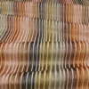 Edu Fabric from Romo Zephi collection - orange striped velvet-chenille