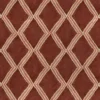 Inca Fabric from Linwood Fabrics Inca collection - red geometric velvet-chenille