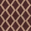 Inca Fabric from Linwood Fabrics Inca collection - purple geometric velvet-chenille