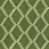 Inca Fabric from Linwood Fabrics Inca collection - green geometric velvet-chenille