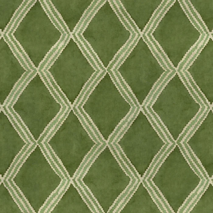 Inca Fabric - Spring Green swatch