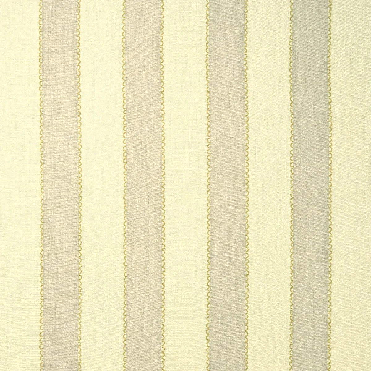 Lola Stripe Fabric - Crystal Ball by Lola Stripe Fabric from Linwood Fabrics Lola collection - neutral striped linen