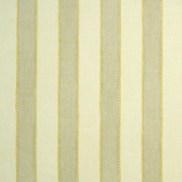 Lola Stripe Fabric - Straw Hat by Lola Stripe Fabric from Linwood Fabrics Lola collection - black-grey striped linen