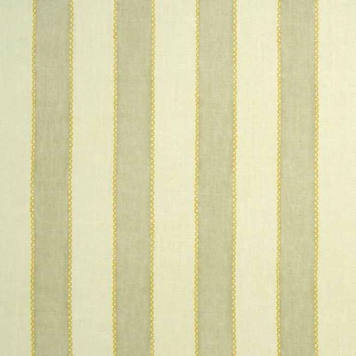 Lola Stripe Fabric - Straw Hat swatch