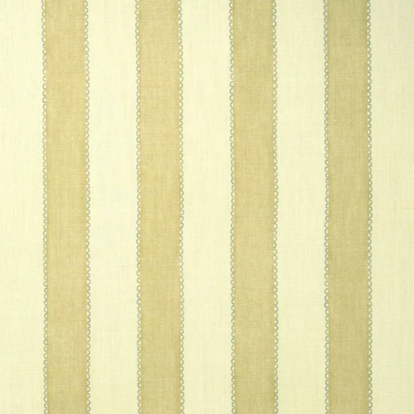 Lola Stripe Fabric - Haystack by Lola Stripe Fabric from Linwood Fabrics Lola collection - yellow striped linen