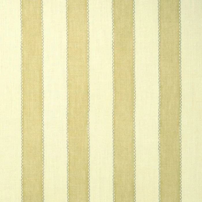 Lola Stripe Fabric - Haystack swatch