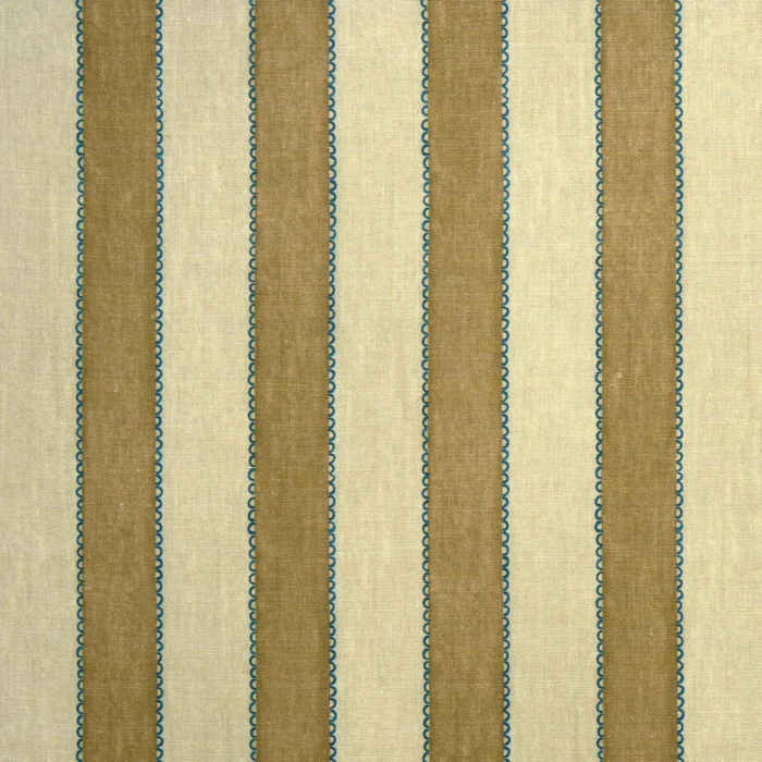 Lola Stripe Fabric - Toast Rack swatch