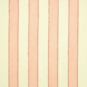 Lola Stripe Fabric from Linwood Fabrics Lola collection - pink striped linen