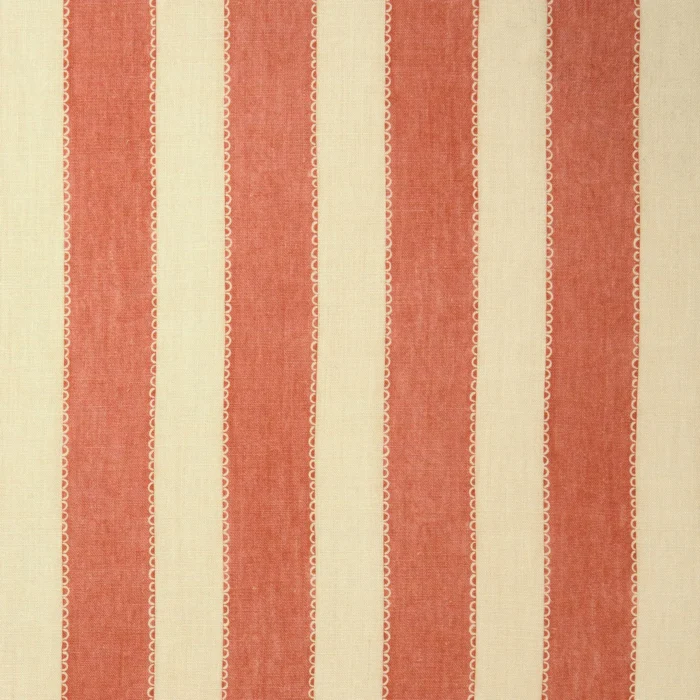 Lola Stripe Fabric - Firefly swatch