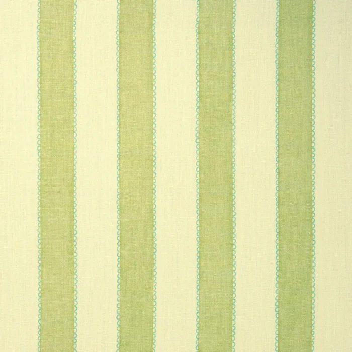 Lola Stripe Fabric - Topiary swatch