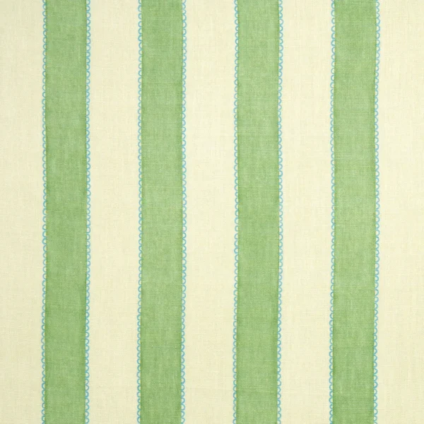 Lola Stripe Fabric from Linwood Fabrics Lola collection - green striped linen