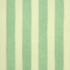 Lola Stripe Fabric from Linwood Fabrics Lola collection - green striped linen