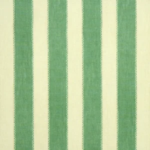 Lola Stripe Fabric from Linwood Fabrics Lola collection - green striped linen