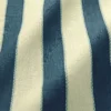 Lola Stripe Fabric from Linwood Fabrics Lola collection - blue striped linen