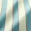Lola Stripe Fabric from Linwood Fabrics Lola collection - blue striped linen