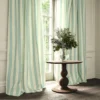 Lola Stripe Fabric from Linwood Fabrics Lola collection - blue striped linen