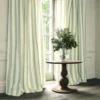 Lola Stripe Fabric from Linwood Fabrics Lola collection - blue striped linen