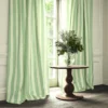 Lola Stripe Fabric from Linwood Fabrics Lola collection - green striped linen