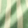 Lola Stripe Fabric from Linwood Fabrics Lola collection - green striped linen
