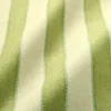 Lola Stripe Fabric from Linwood Fabrics Lola collection - green striped linen