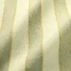 Lola Stripe Fabric from Linwood Fabrics Lola collection - black-grey striped linen