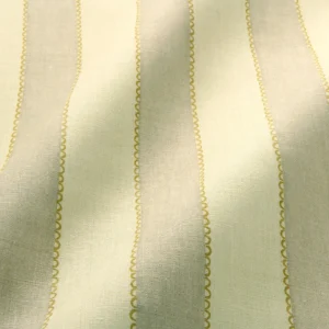 Lola Stripe Fabric from Linwood Fabrics Lola collection - neutral striped linen