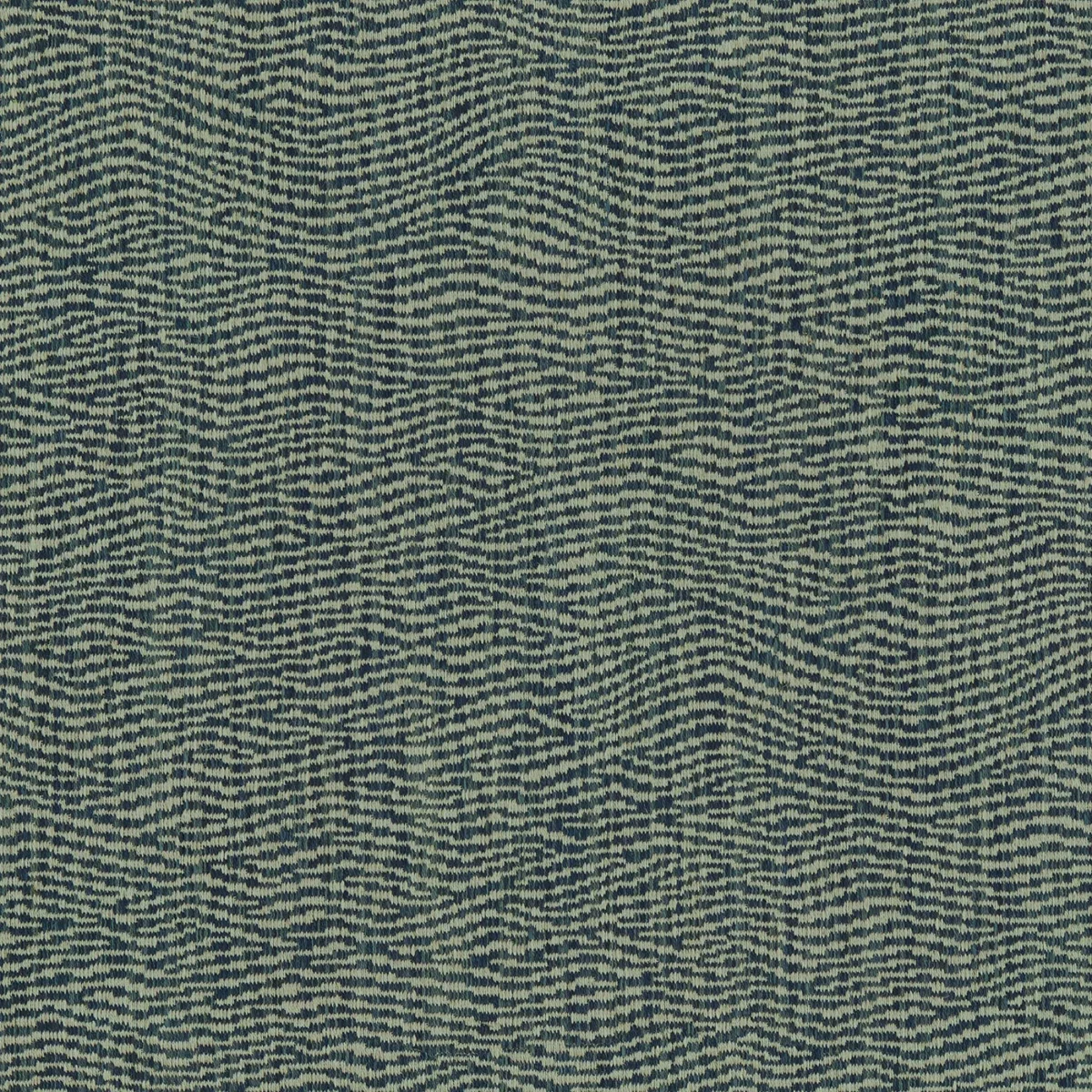 Tidal Fabric from Linwood Fabrics Chesil collection - blue contemporary woven