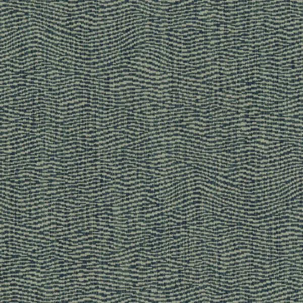 Tidal Fabric - Indigo by Tidal Fabric from Linwood Fabrics Chesil collection - blue contemporary woven