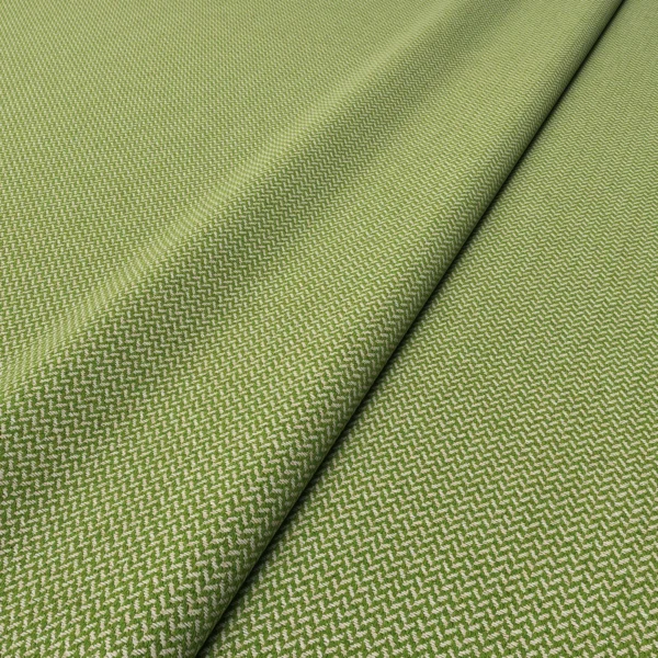 Cobblestone Fabric from Linwood Fabrics Chesil collection - green plain woven
