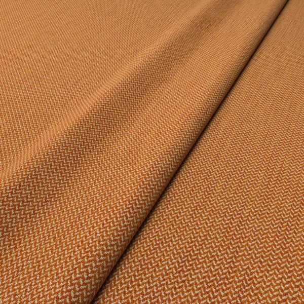 Cobblestone Fabric - Mango by Cobblestone Fabric from Linwood Fabrics Chesil collection - orange plain woven